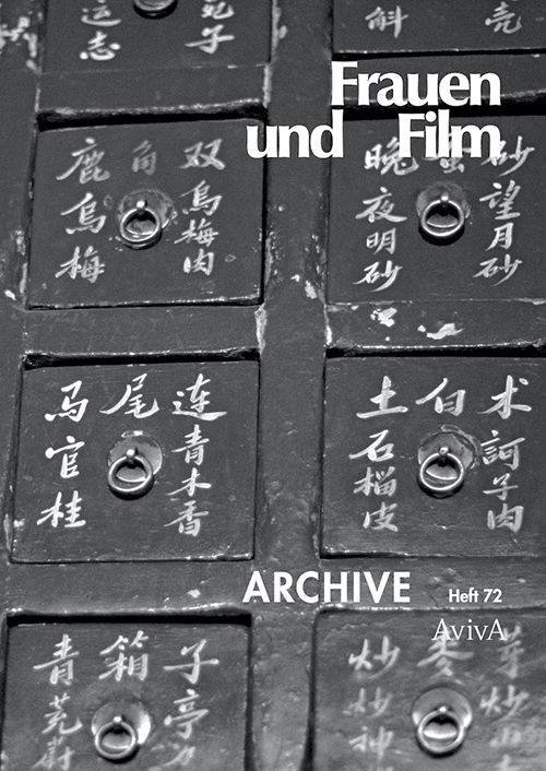 Cover Frauen und Film Archive Aviva Verlag 2024